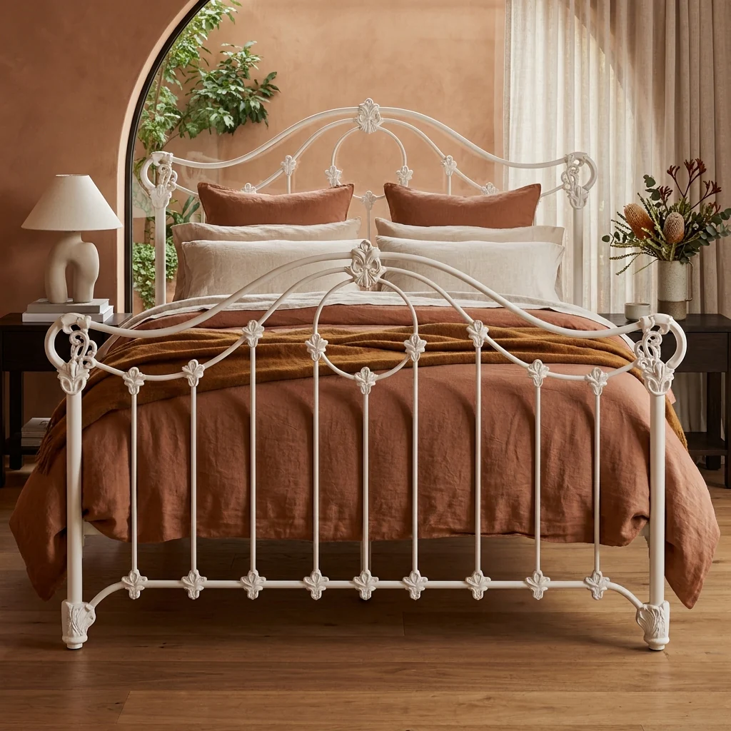 Albany Cast Iron Bed Frame