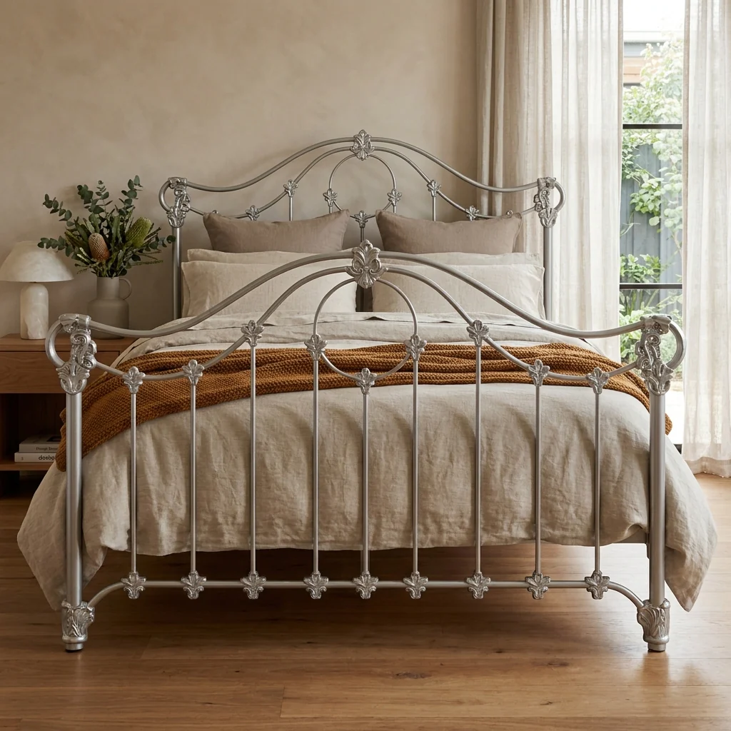 Albany Cast Iron Bed Frame - Image 2