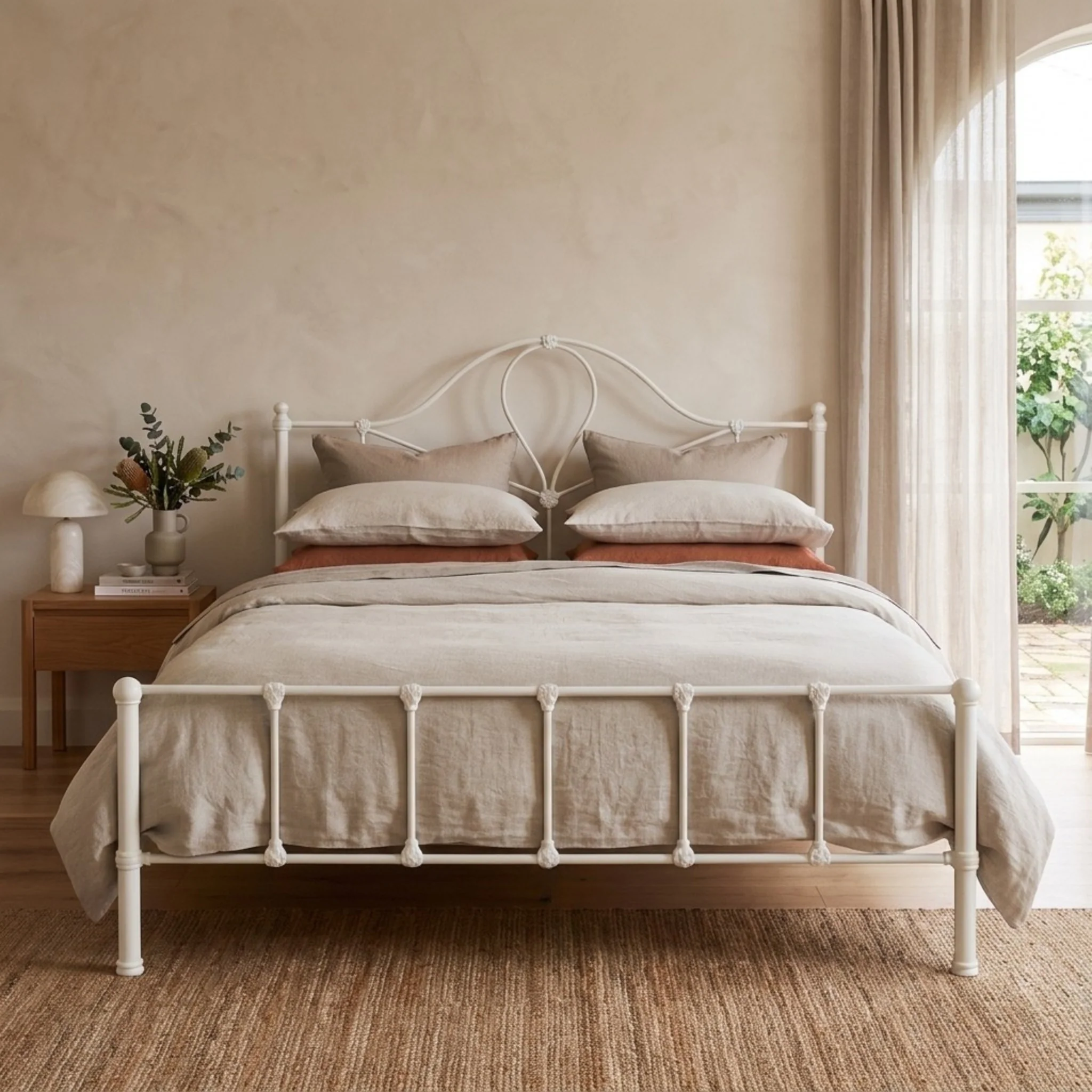 Arthur Cast Iron Bed Frame - Image 5
