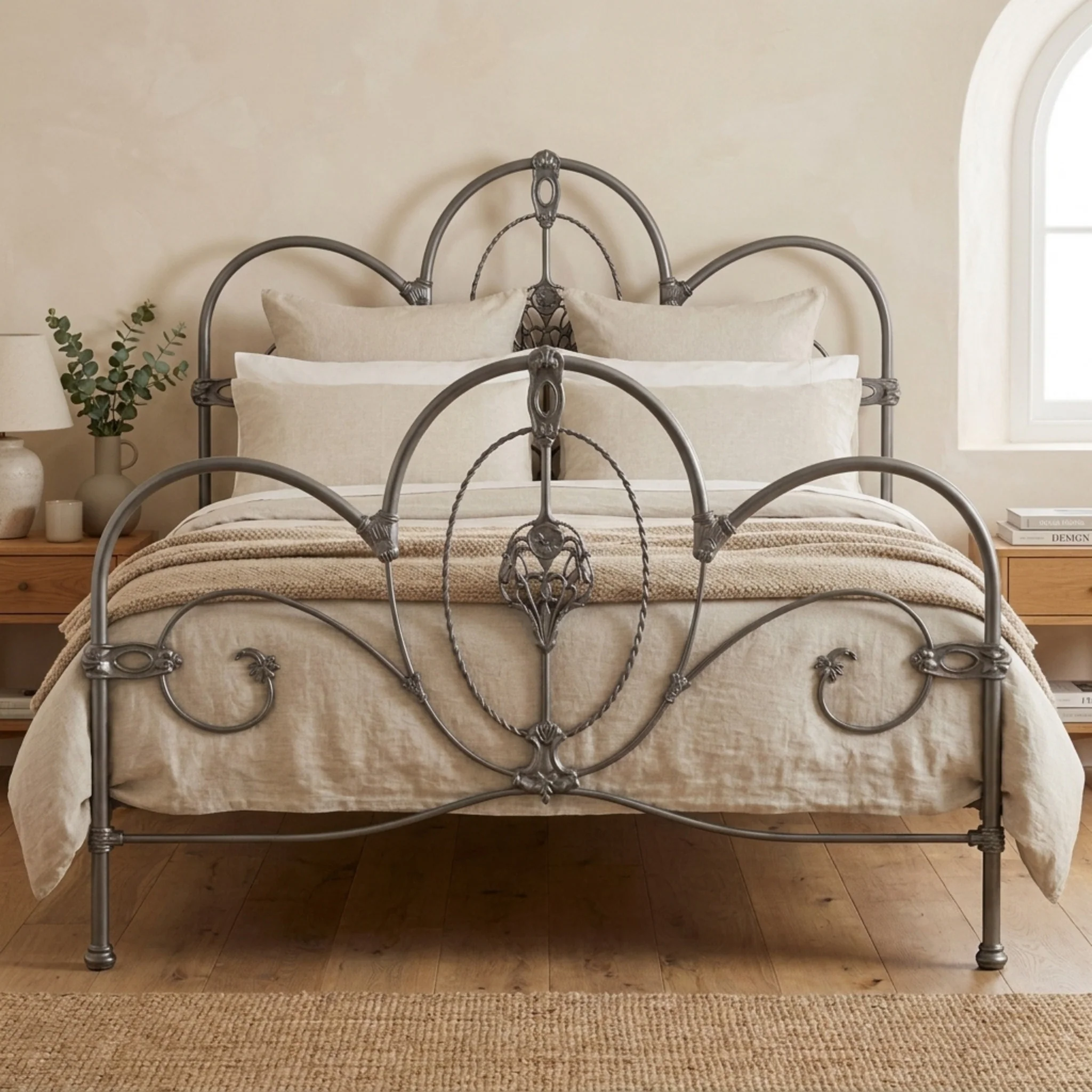 Ballarat Cast Iron Bed Frame - Image 3
