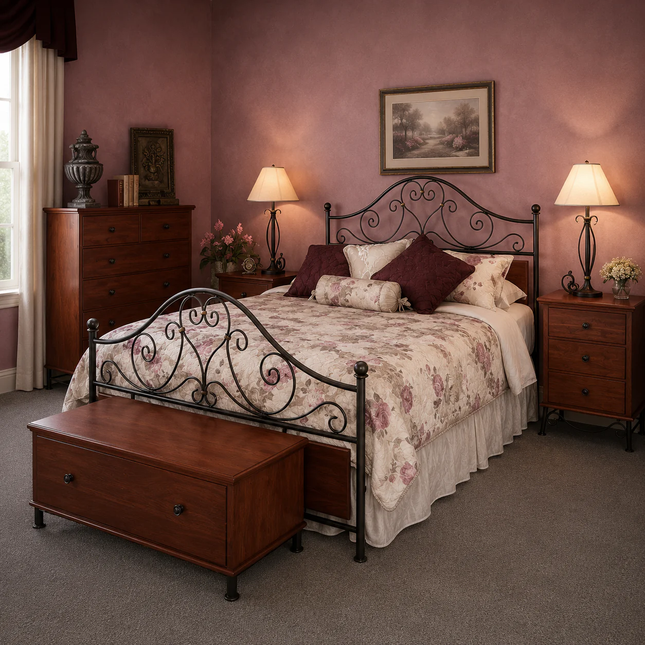 Baroness Metal Bed Frame - Image 2