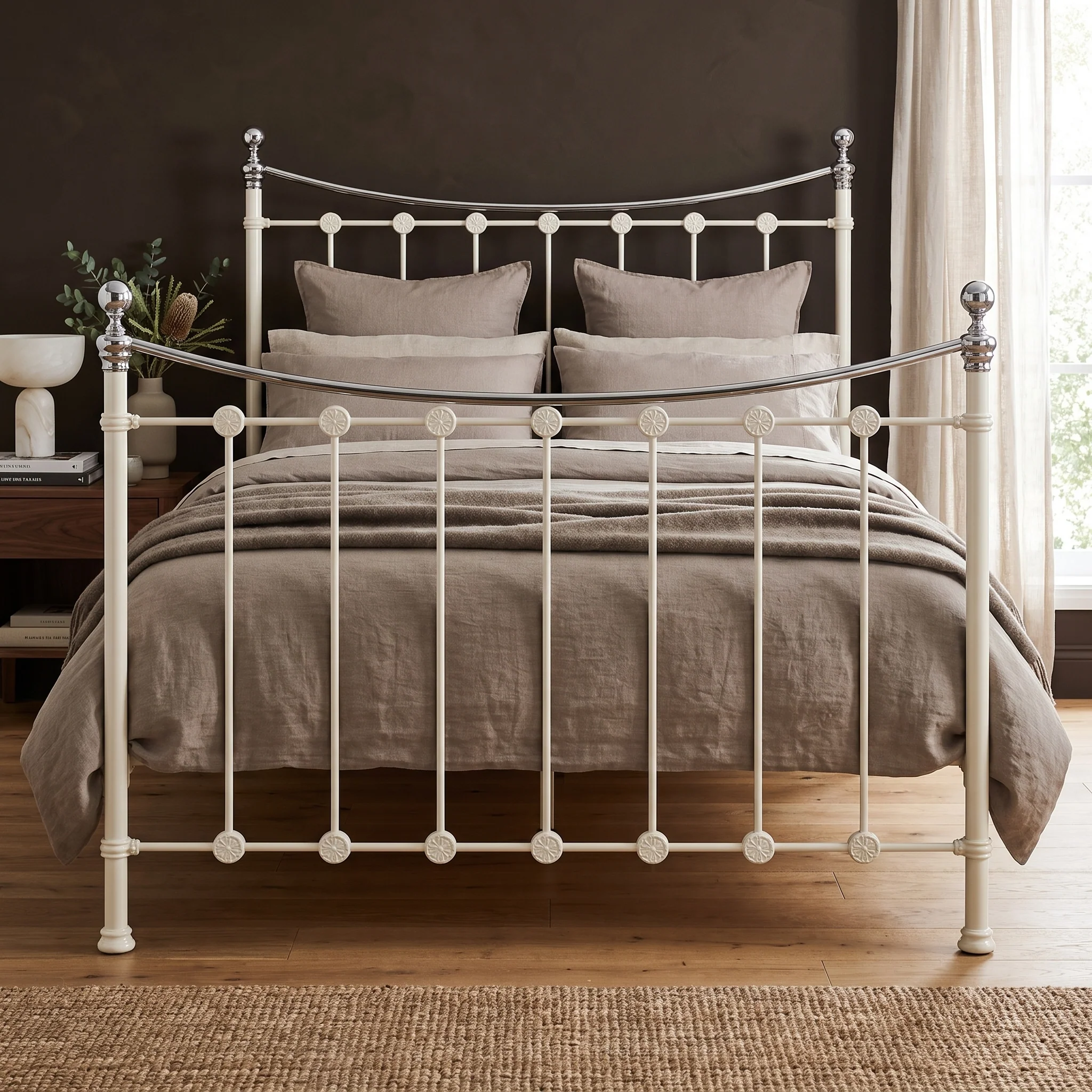 Carrum Cast Iron Bed Frame - Image 4