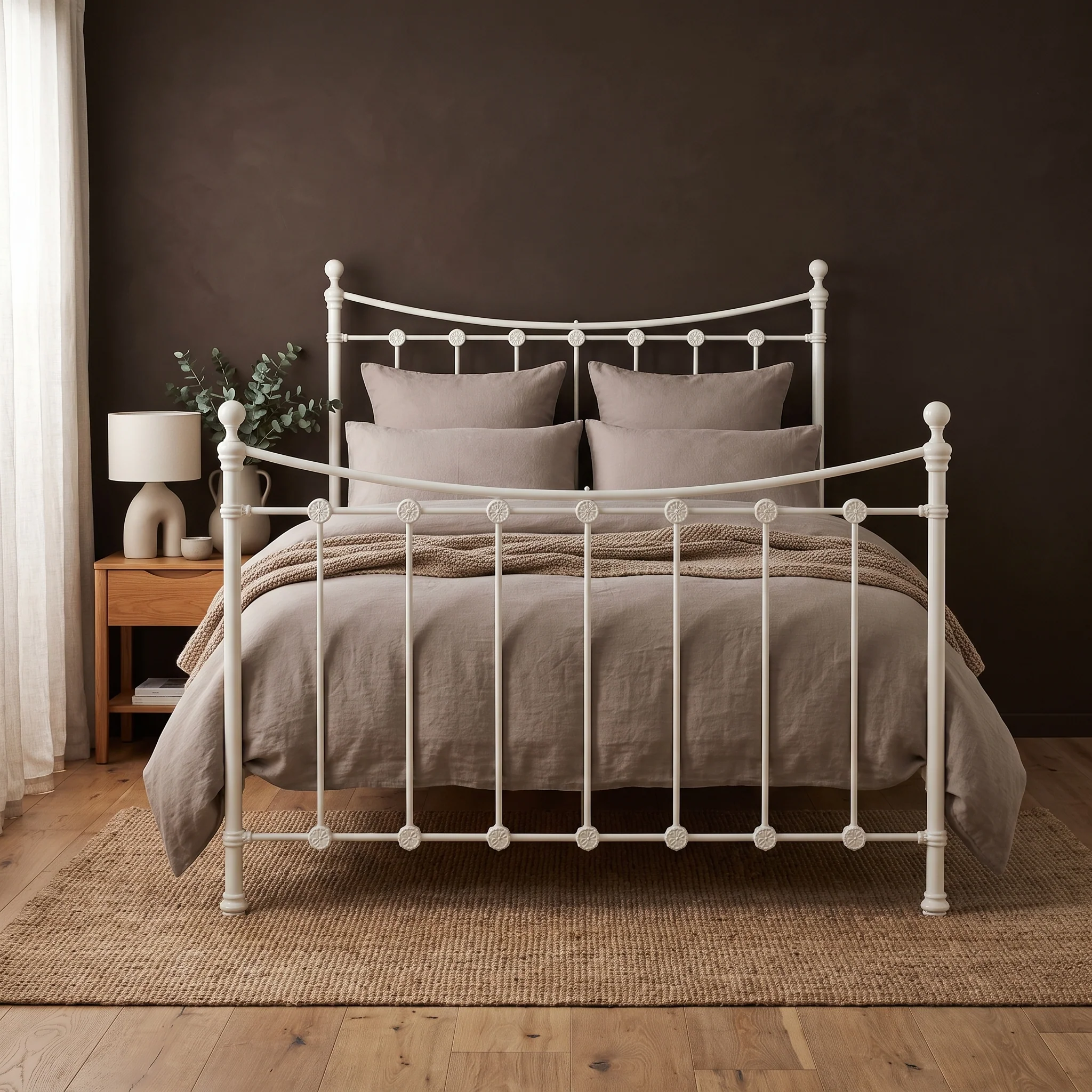 Carrum Cast Iron Bed Frame - Image 6