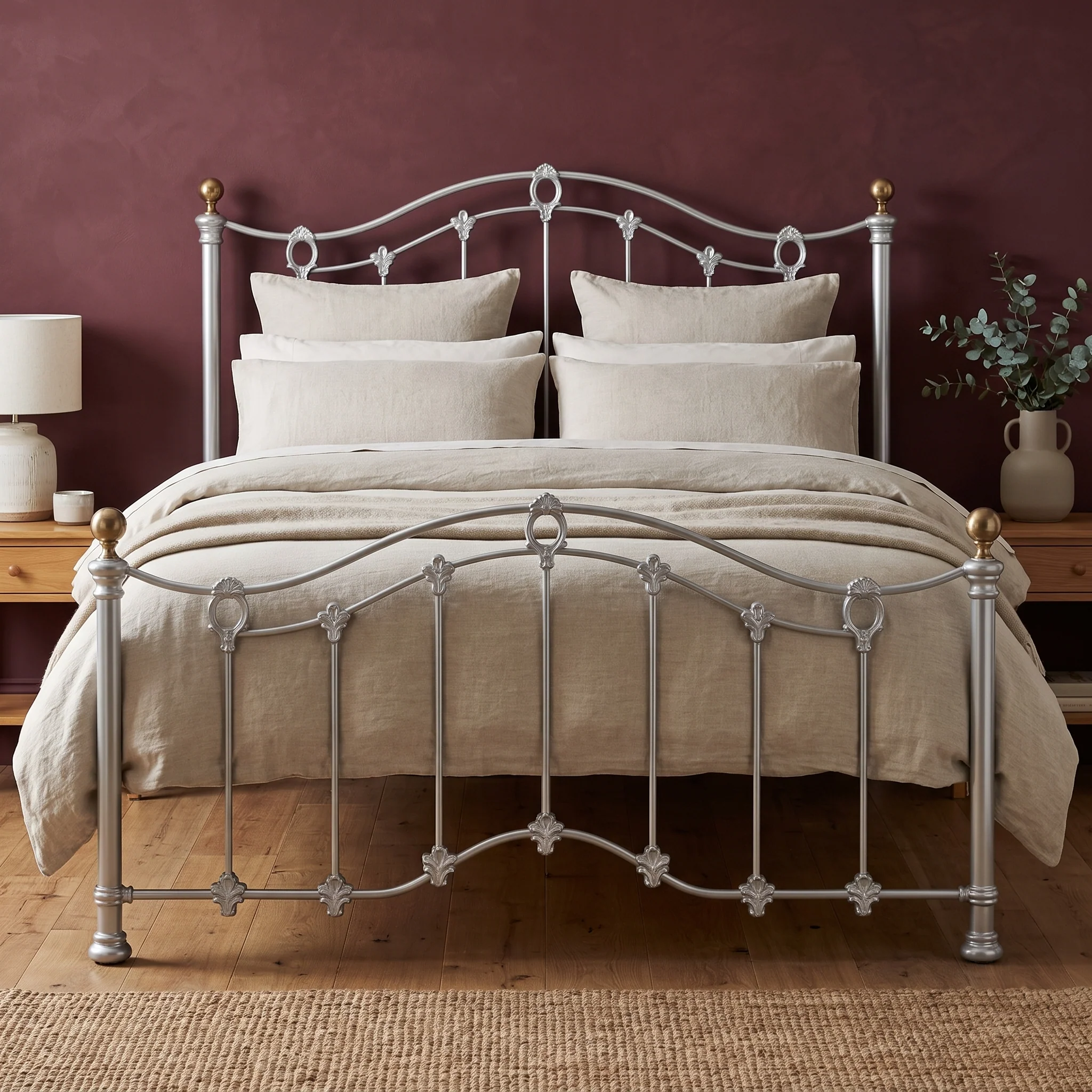 Clareville Cast Iron Bed Frame - Image 4
