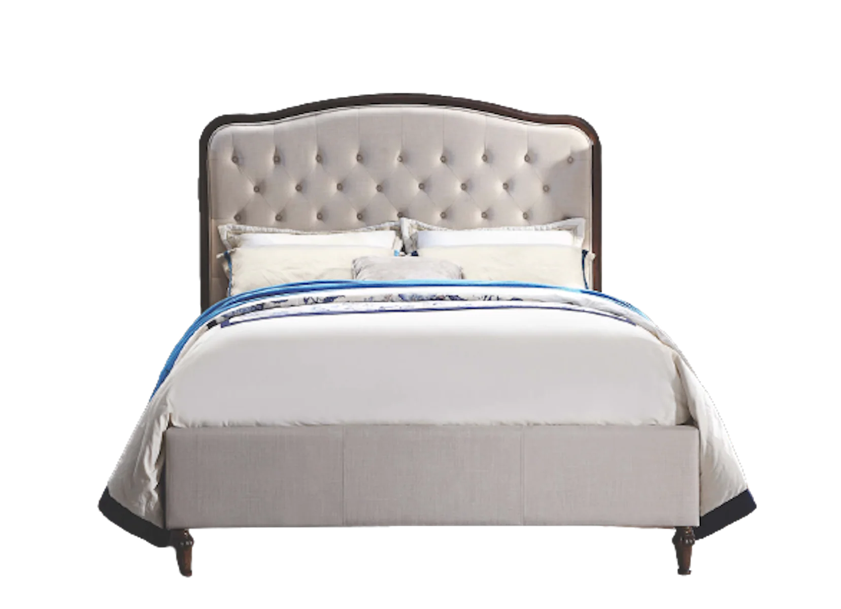 Magnolia Upholstered Bed with Storage Option