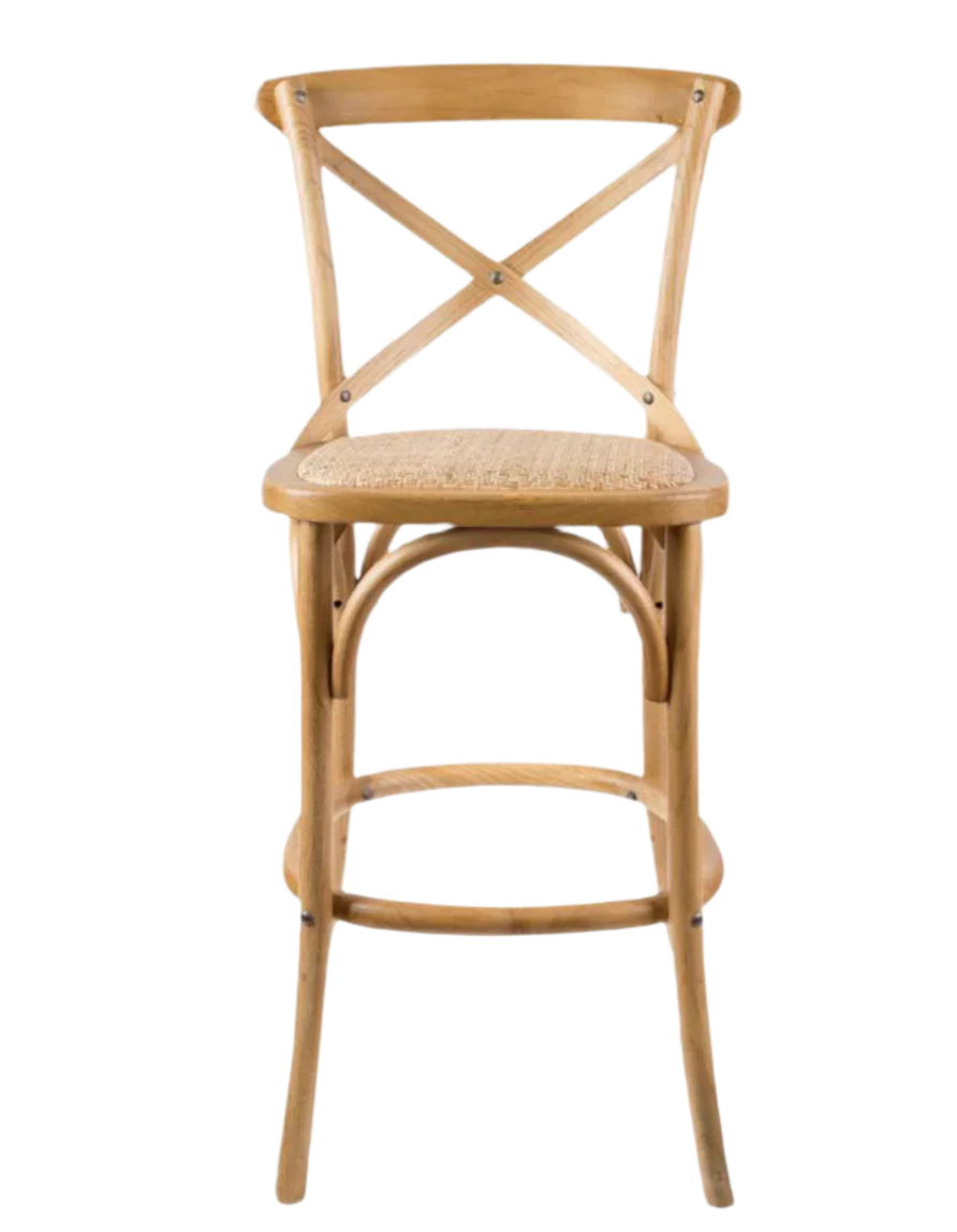 Rattan Bar Stool Natural