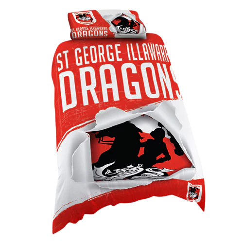 St George Illawarra Dragons Doona Cover
