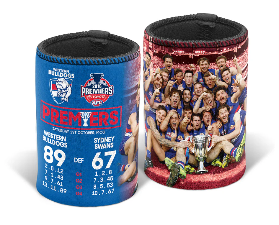 Western Bulldogs 2016 Grand Final Can Cooler